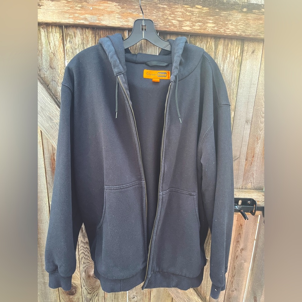 Corner Stone Black Hoodie